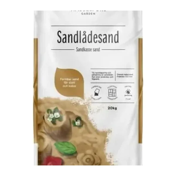 Sandlådesand, 20 kg